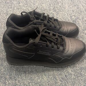 Reebok Classic Men's All-Black Sneakers - Size 10